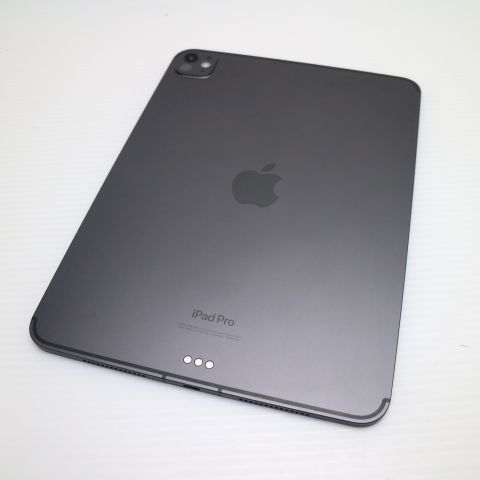 超美品 SIMフリー iPad Pro (M4) 11インチ Wi-Fi+Cellular 256GB