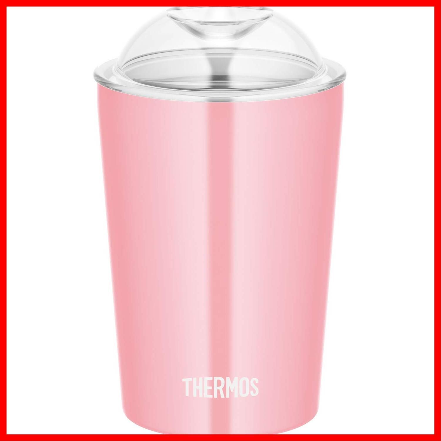 【特価】サーモス 保冷ストローカップ 300ml ライトピンク JDJ-300 LP