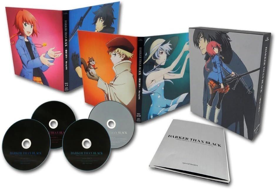 【未開封新品】DARKER THAN BLACK -流星の双子- Blu-ray BOX (完全生産限定版)