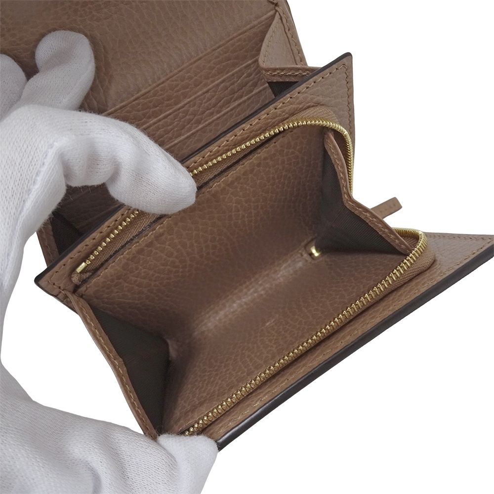 グッチ GUCCI 財布 レディース ブランド 二つ折り財布 プチマーモント  