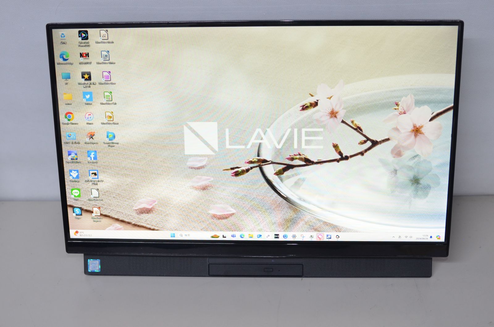 中古良品一体型パソコン Windows11+office NEC DA770/M Core i7-8565U