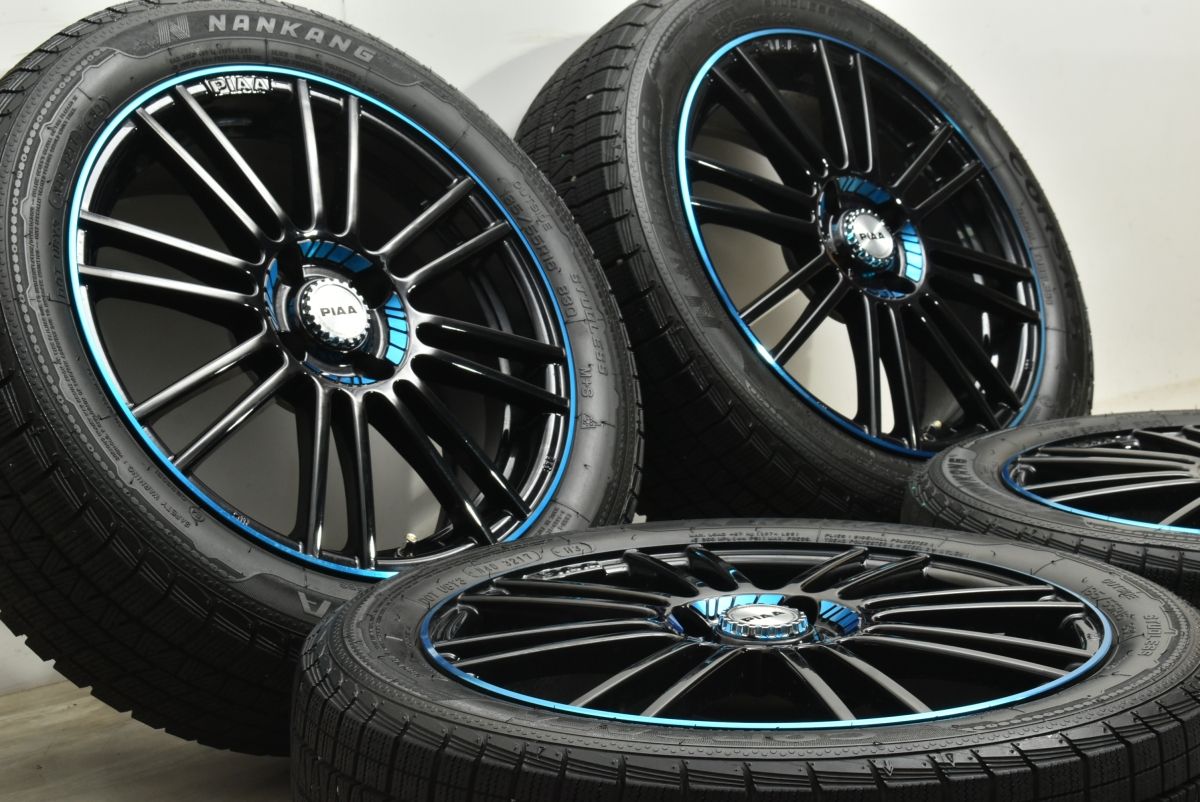 PIAA MOTORISMO TS-8 16in 6J 43 PCD100 ナンカン 185 55R16 フィット スイフト ヤリス カローラ フィールダー ピア