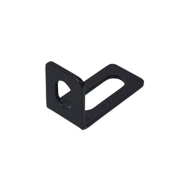 (まとめ) 取付金具(黒) G243 〔×20セット〕