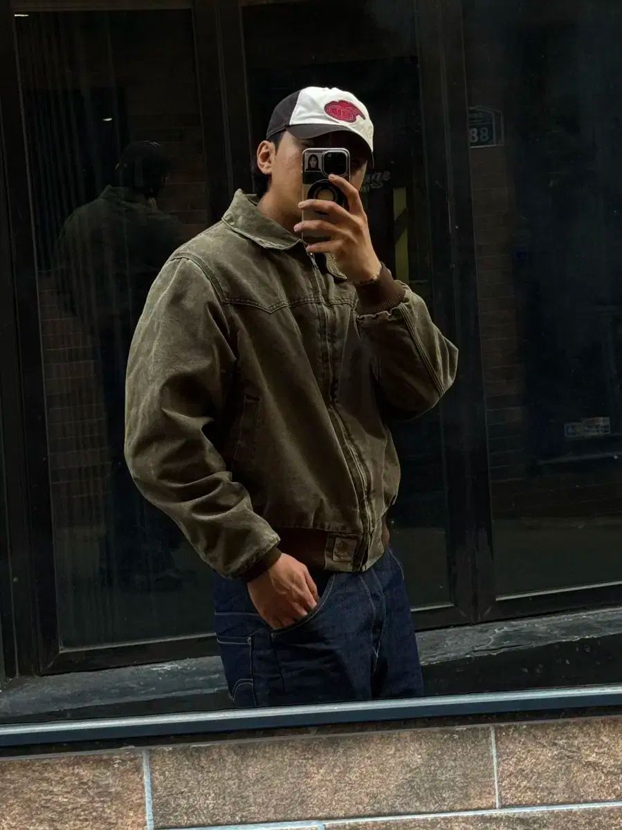 Boab レザーワークス×グ ラインドロッヂ キャップ grindlodge ラボ