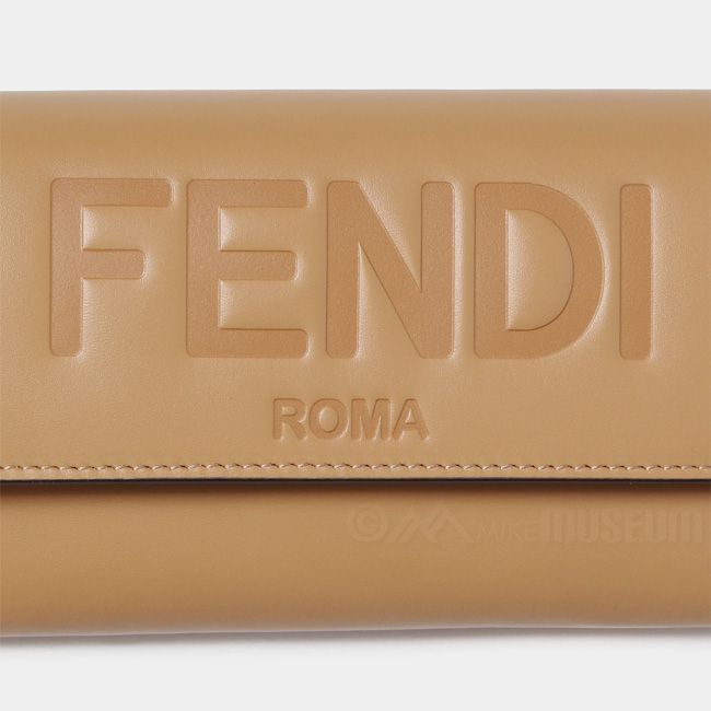 新品未使用】 FENDI フェンディ レディース 財布 長財布 ベージュ ブラウン CONTINENTAL WAL VIT.KING  8M0251-AAYZ - メルカリ