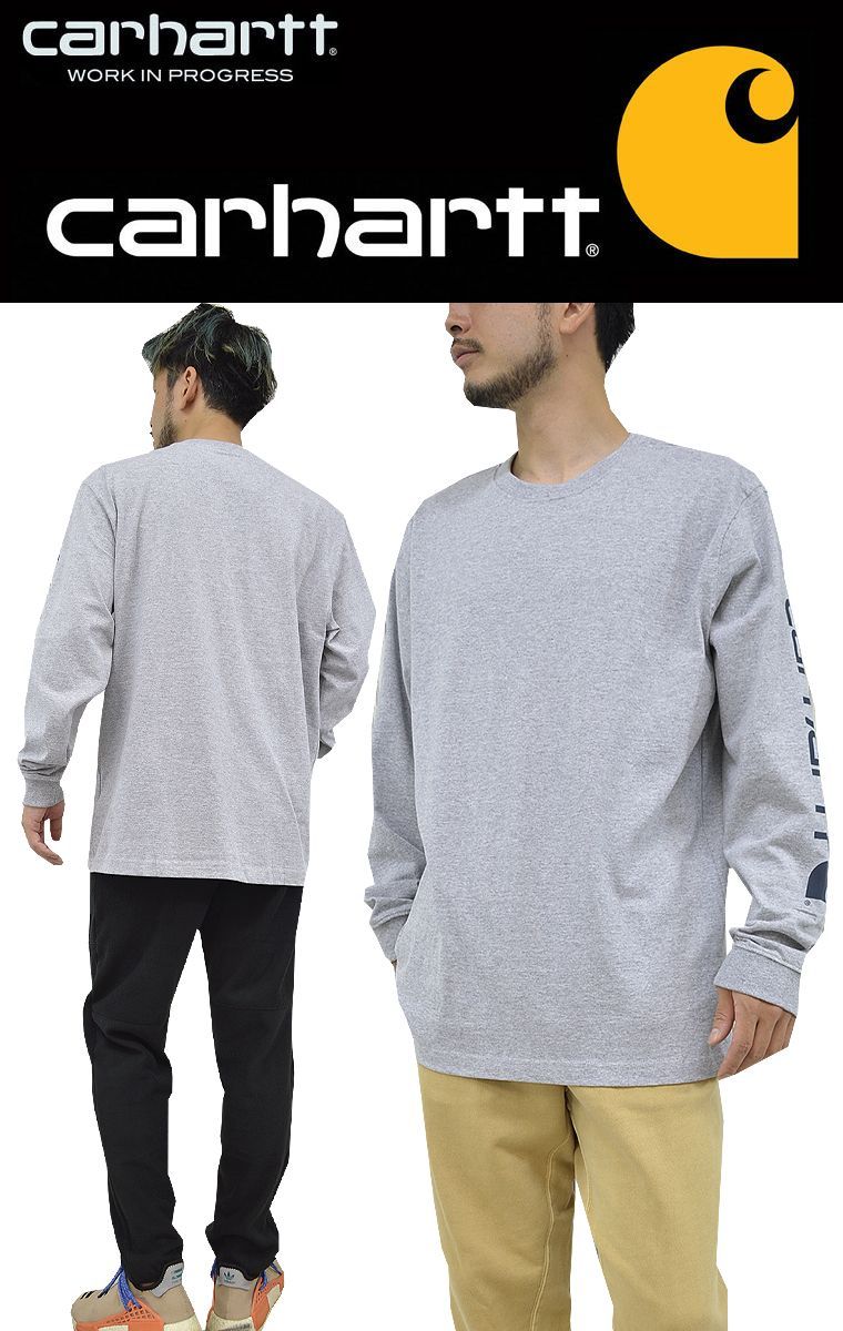 carhartt カーハート ロングスリーブロゴグラフィックTシャツ