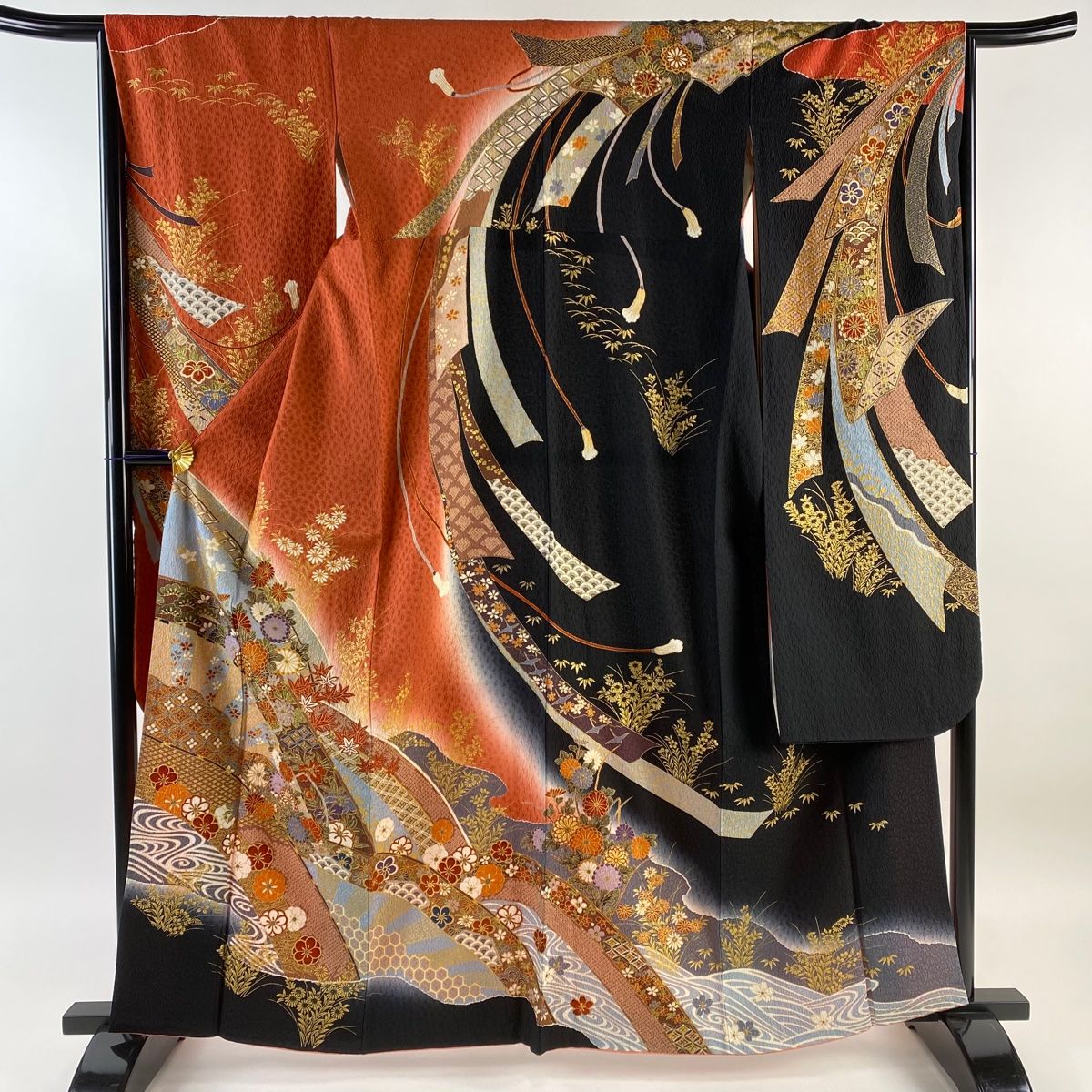 振袖 秀品 162cm 66cm 正絹