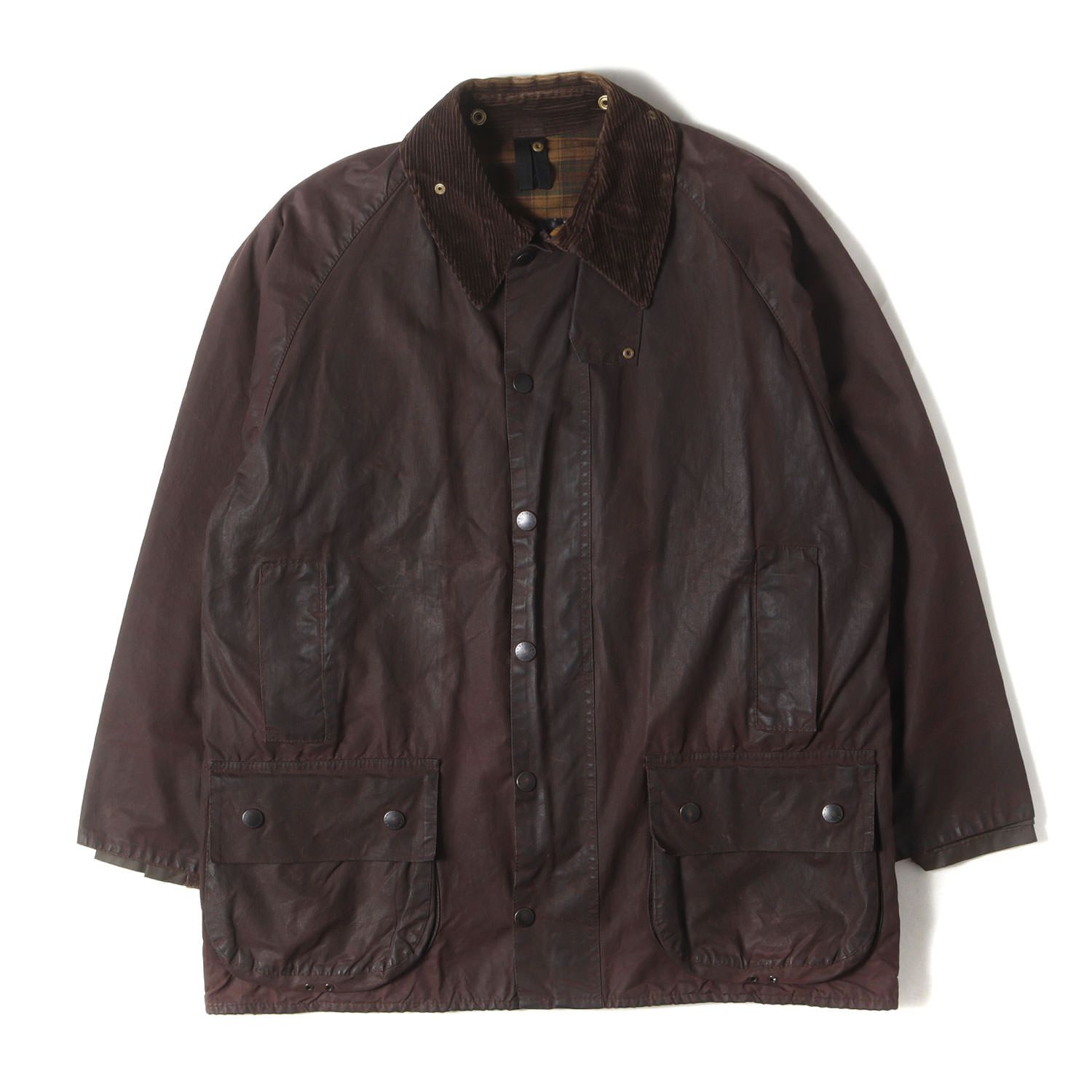 BARBOUR バブアー ジャケット バーガンディー サイズ:42 | 雰囲気抜群 