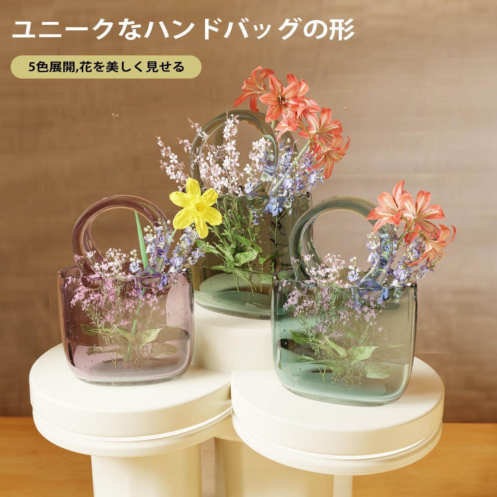 HOYAクリスタル花瓶 　カットデザイン HOYAクリスタル花瓶 カットデザイン