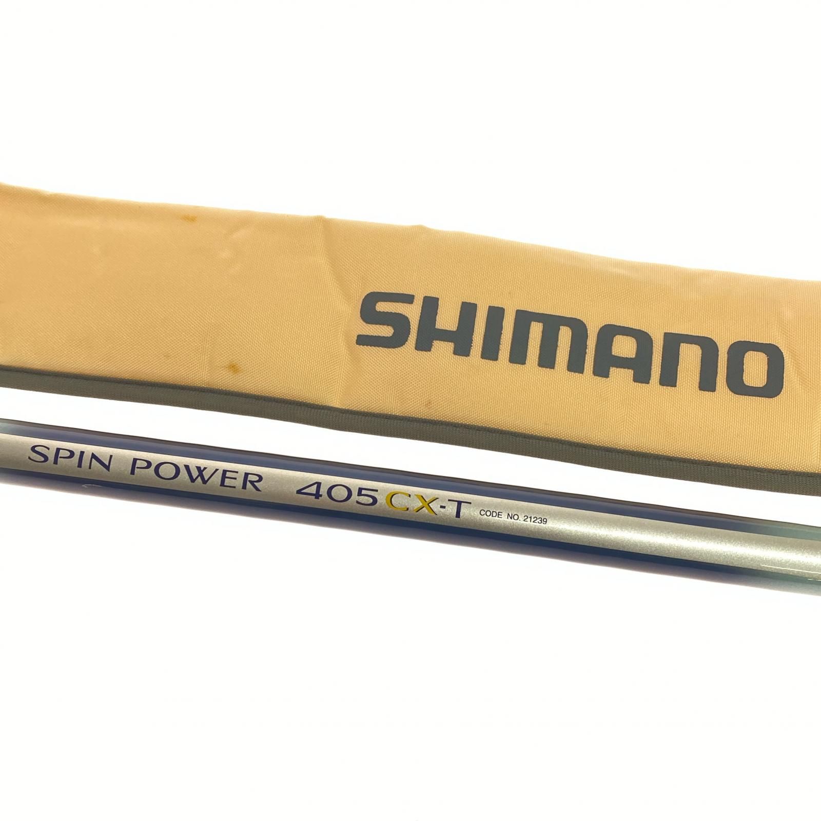 §§SHIMANO シマノ 投竿 05スピンパワー 405CX-T 程度B 21239