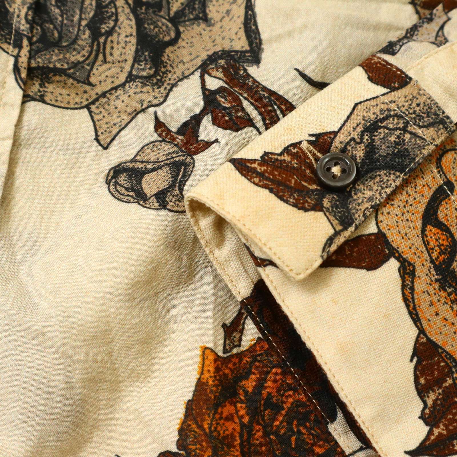 中古 MCQ ALEXANDER MCQUEEN 総柄モッズコート 中古 MCQ ALEXANDER