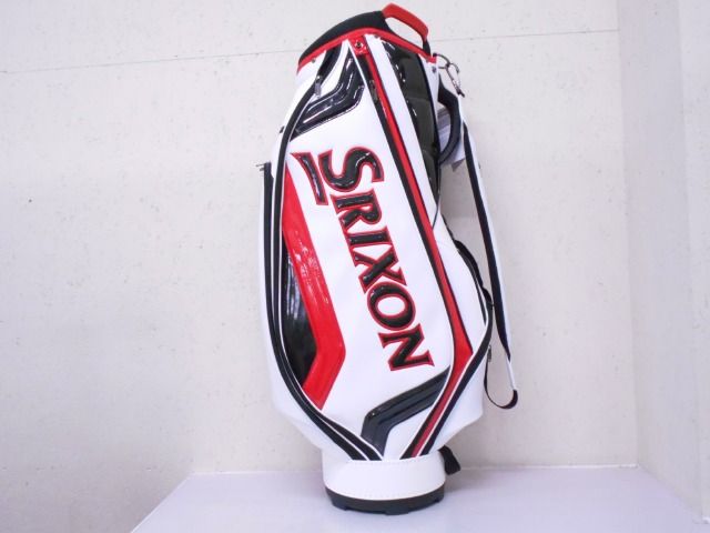 新品】キャディバッグ ダンロップ SRIXON GGC-S166 WH キャディバッグ