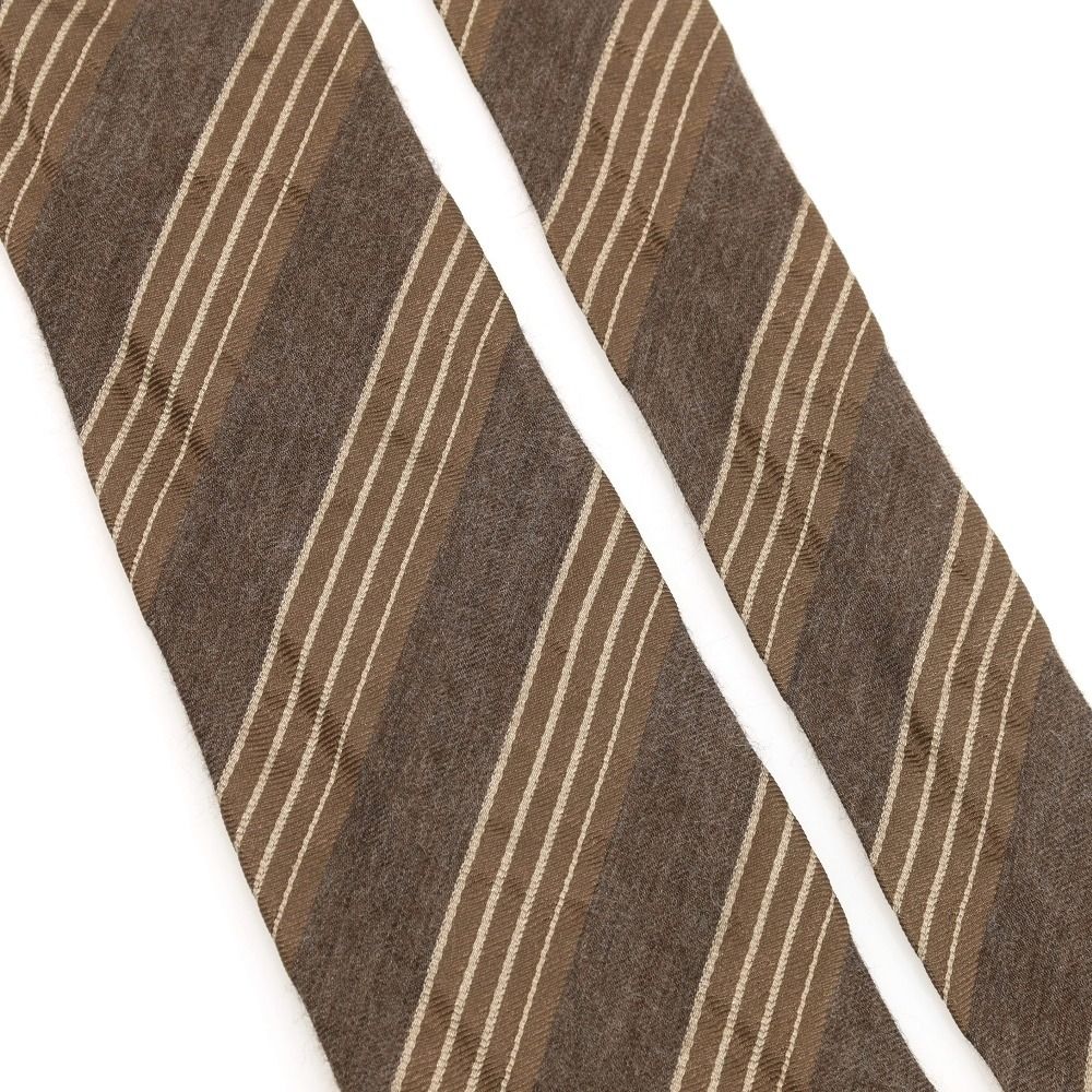 中古】タイユアタイ TIE YOUR TIE ストライプ セッテピエゲ シルク