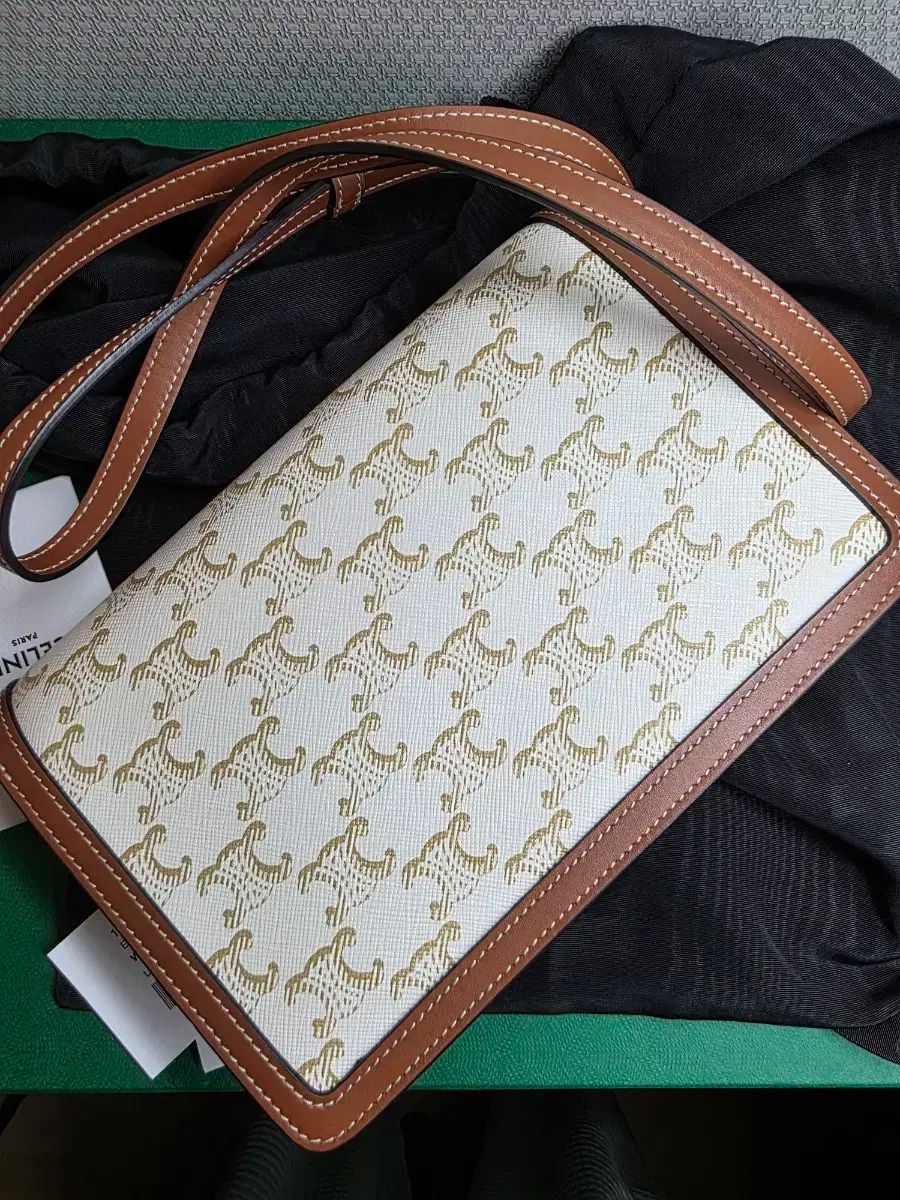 ■CELINE■トリオンフキャンバス ミディアム フォルコ バッグ ミディアム CELINE Triomphe Canvas(セリーヌ トリオンフ