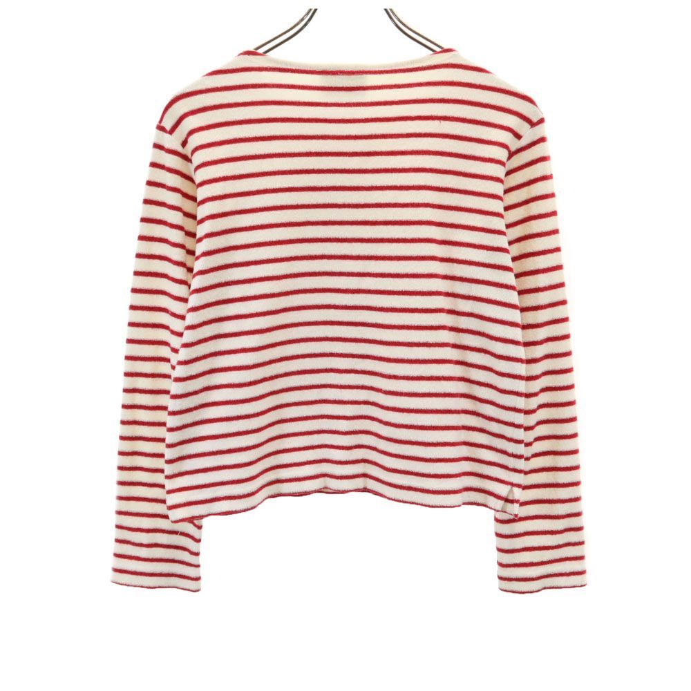 LACOSTE ラコステ　レディース　ボーダー長袖　サイズ40 *新品未使用 ラコステ 長袖Tシャツ クルーネック ボーダー トップス レディース 40