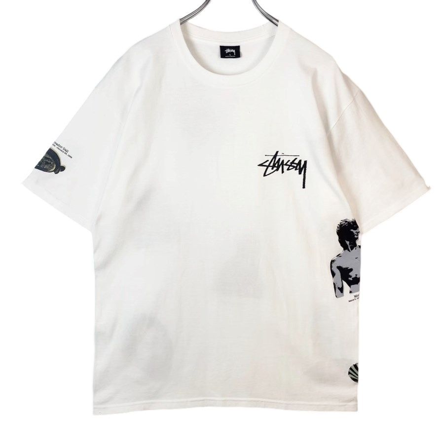 新品メキシコ製ステューシーStussy半袖TシャツアートTシャツ