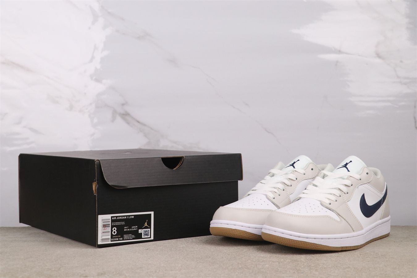 今日特価】Air Jordan 1 エアジョーダン 1 553558-146 ホワイト