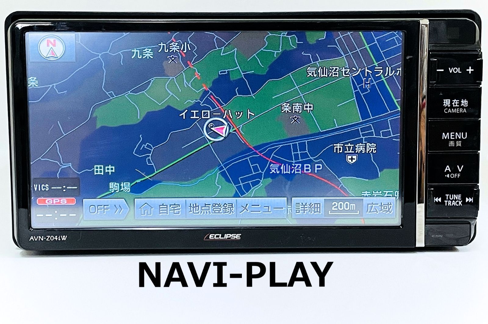 AVN-Z04iW イクリプス 4chフルセグTV Bluetoothオーディオ - カーナビ