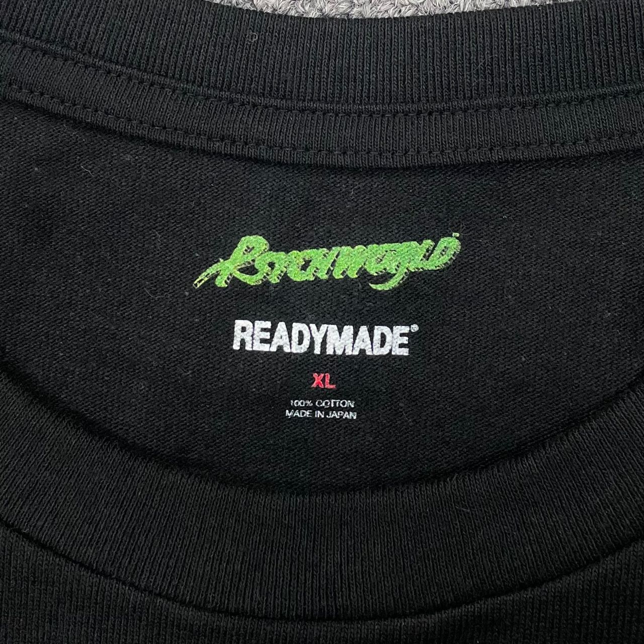 【希少】READYMADE X PSYCHWORLD コラボTシャツ Lサイズ READYMADE PSYCHWORLD ロゴ プリント Tシャツ コラボ レディ