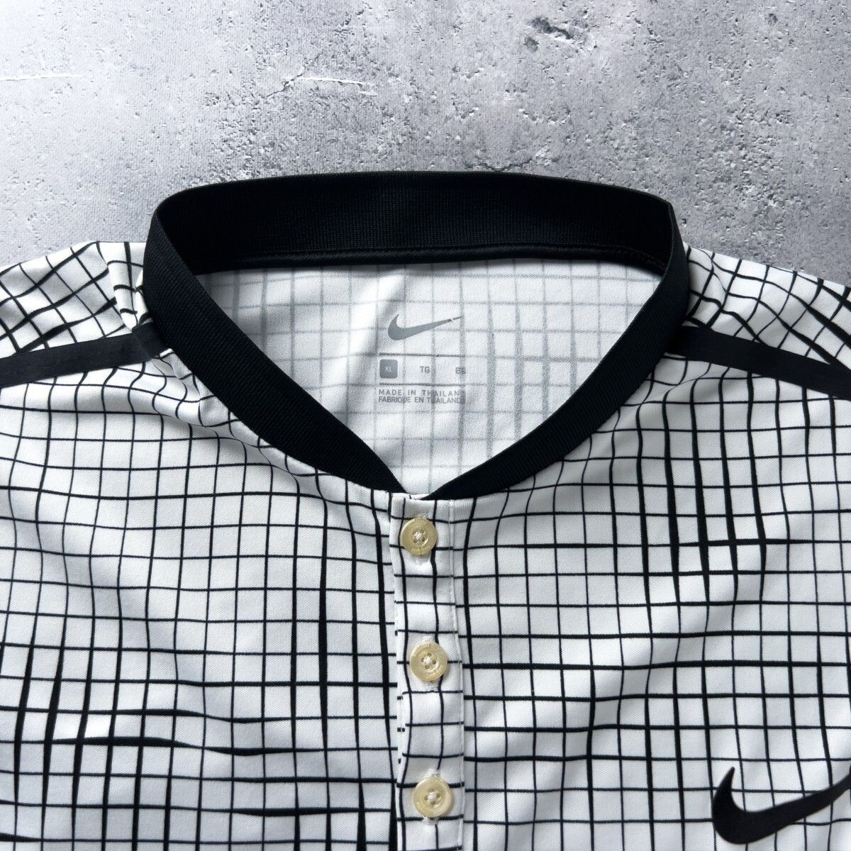 美品 NIKE GOLF ナイキ ゴルフ / 吸水速乾 ストレッチ 冷感 半袖