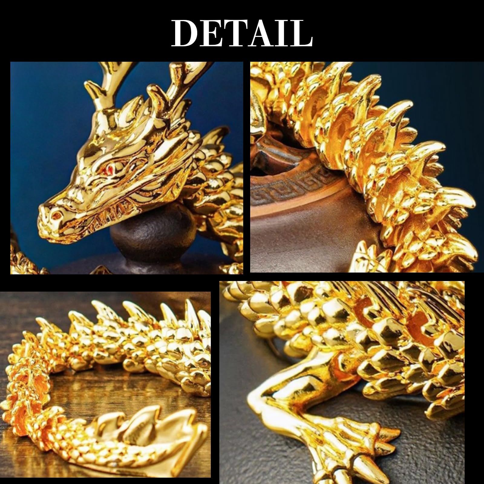 TIGRE BLANC 龍 置物 ドラゴン オブジェ 開運 縁起物 干支 辰 竜 TIGRE BLANC 龍 置物 ドラゴン オブジェ 開運 縁起物 干支 辰 竜