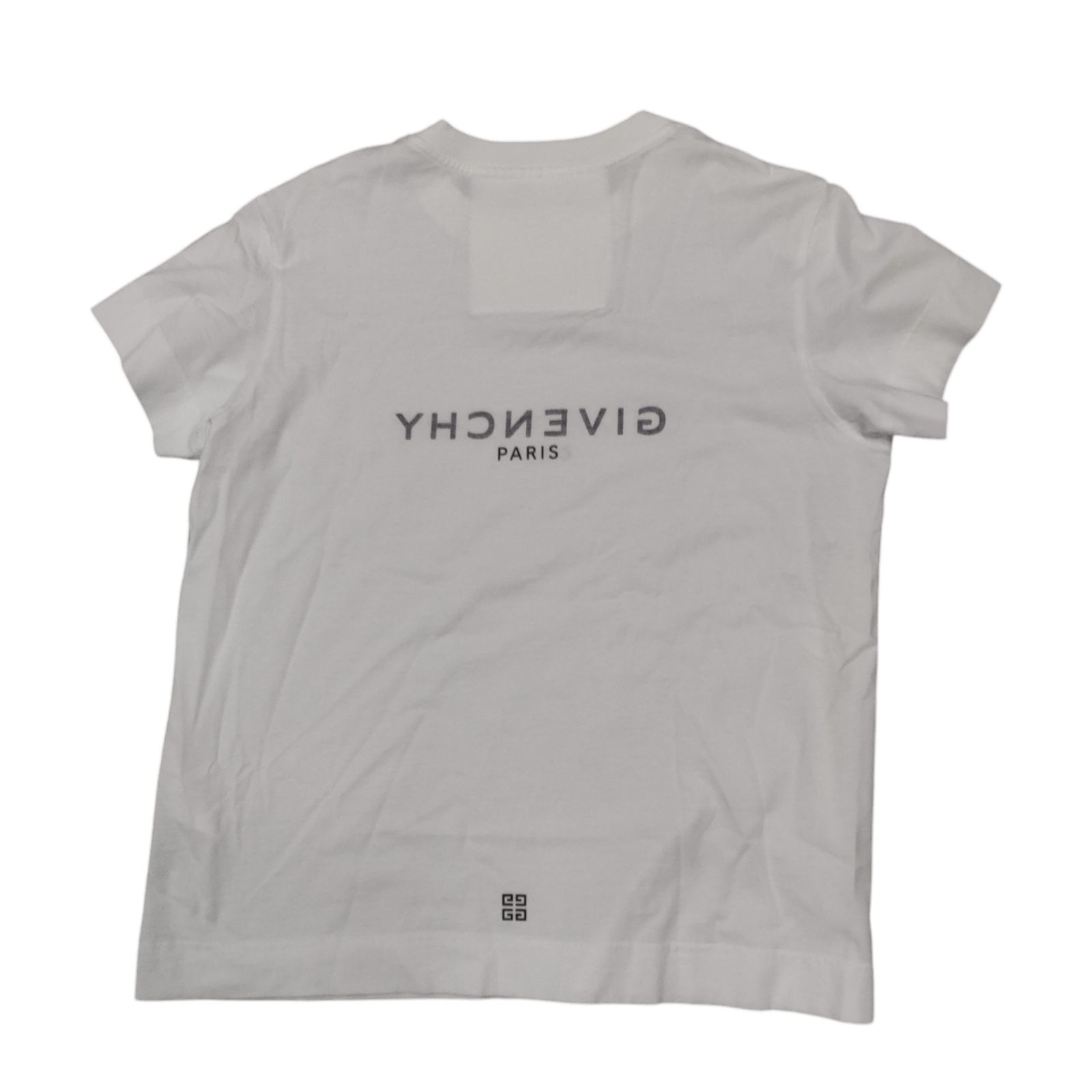 未使用】 GIVENCHY ジバンシィ BW707Y3Z6P ホワイト ブランドロゴ T 