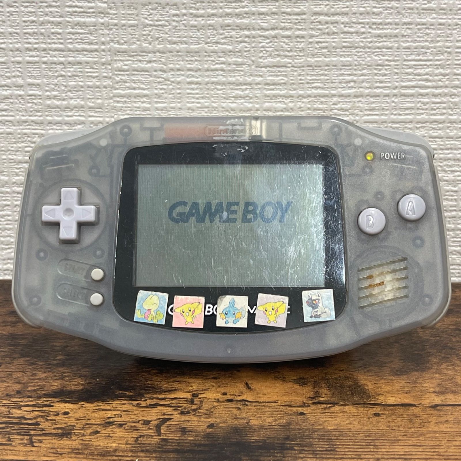 NPA】GBA ゲームボーイアドバンス クリア スケルトン AGB-001 - メルカリ