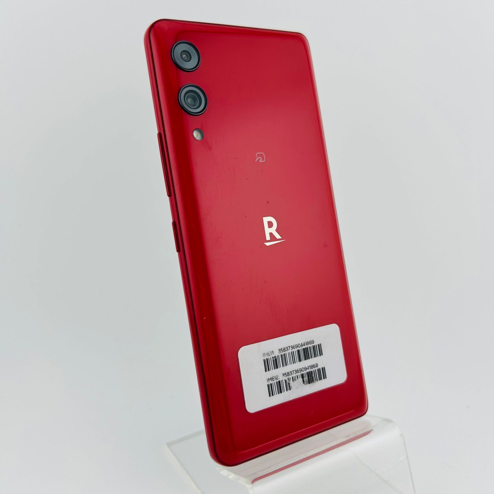 期間限定セール中【バッテリー良好】Rakuten Hand 5G ブラック 本体 バッテリー良好 Rakuten Hand 5G P780 128GB レッド SIMフリー