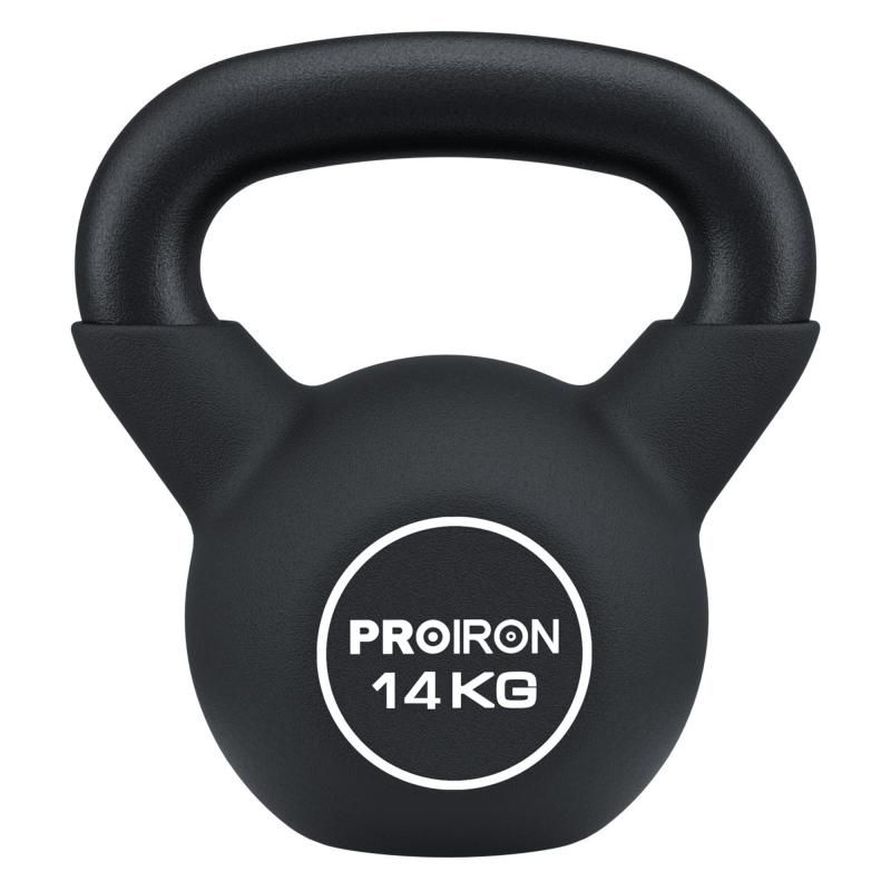 PROIRON ケトルベル ネオプレン kettlebell 一体型鋳鉄製 ?? 鉄アレイ ケトル 4kg 6kg 8kg 10kg 12kg 14kg 16kg 20kg 重り ケトル 7# 14kg