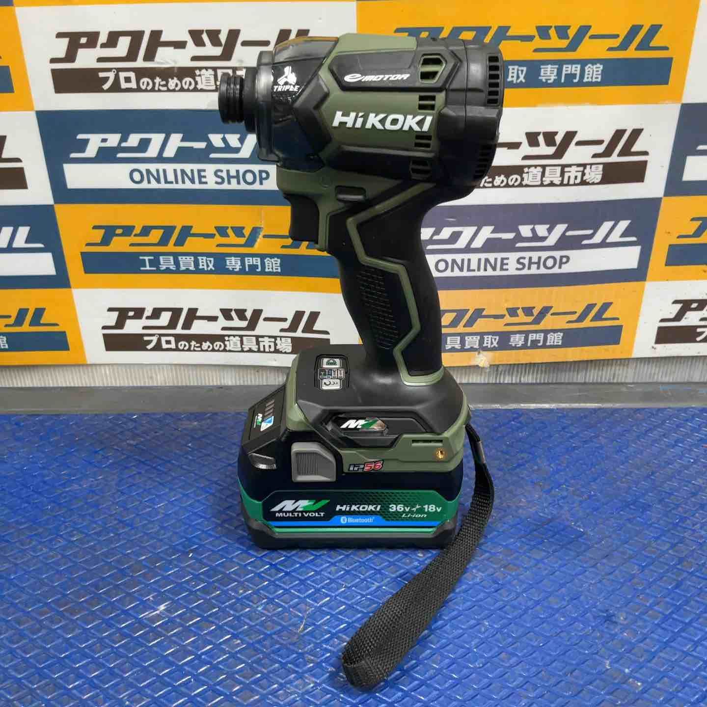ハイコーキ HIKOKI 旧 日立工機 コードレスインパクトドライバー WH36DC 2XPSZ G 草加店