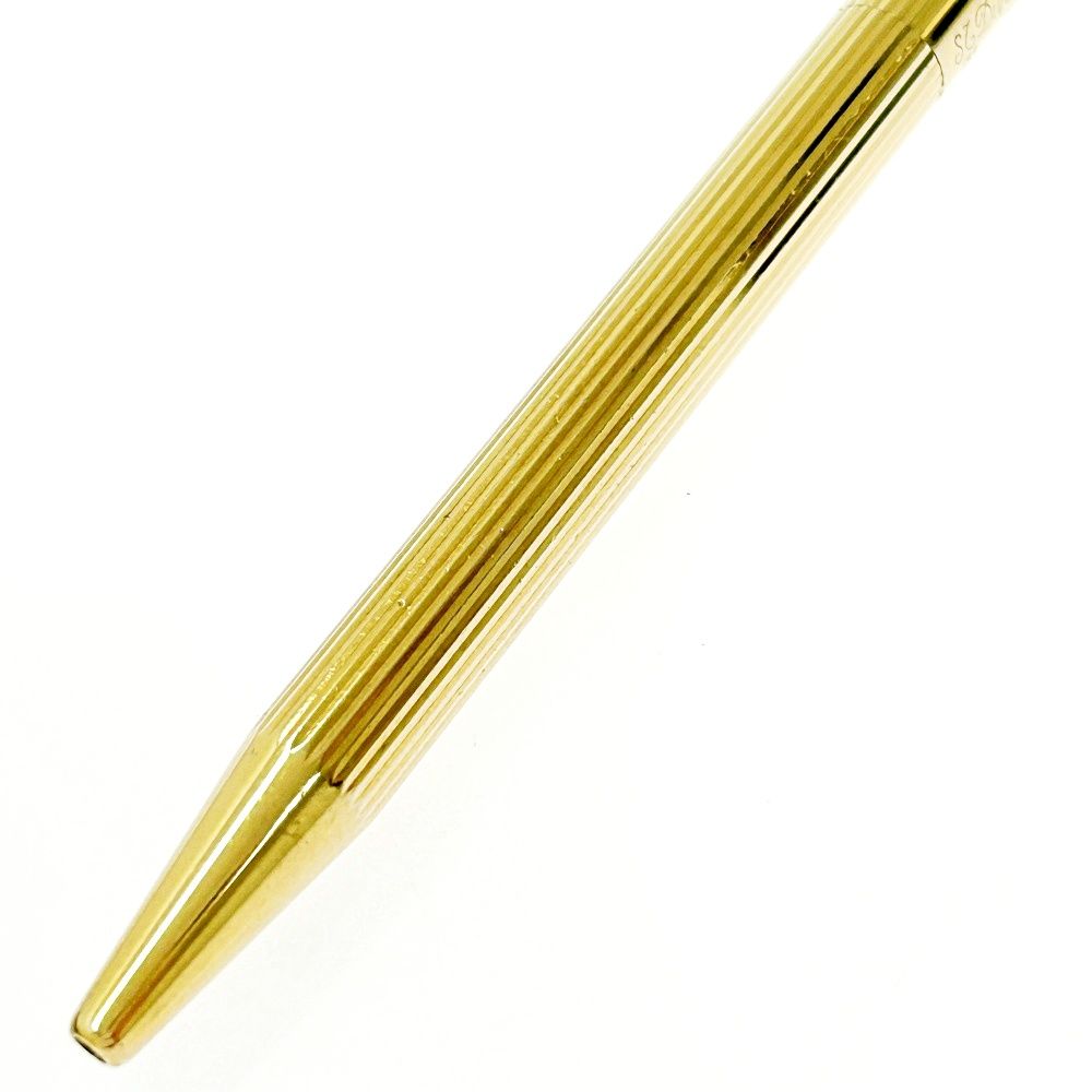 デュポン　ボールペン（ゴールドカラー）ツイスト式　新しいインク付き S.T. Dupont - デュポンボールペン S.T. Dupontクラシックの通販