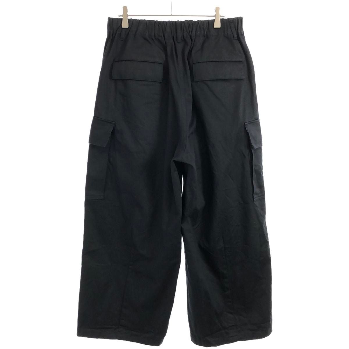 is-ness イズネス BALLOON CARGO EZ PANTS コットンイージーカーゴパンツ 1004AWPT04 ネイビー F