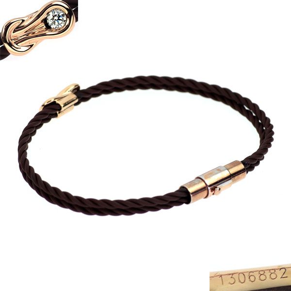 フォーエバーマーク　エンコルディアコード　ブレスレットK18 ダイヤモンド フォーエバーマーク エンコルディアコード ブレスレットK18