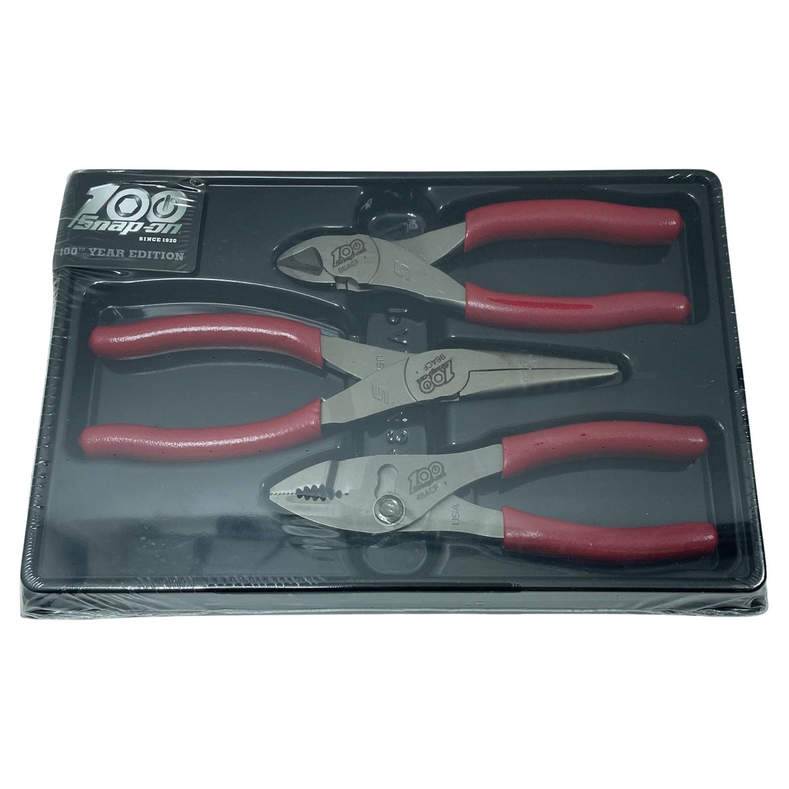 Snap-on スナップオン プライヤ PL306ACF100MR 100th YEAR EDITION プライヤー3点セット