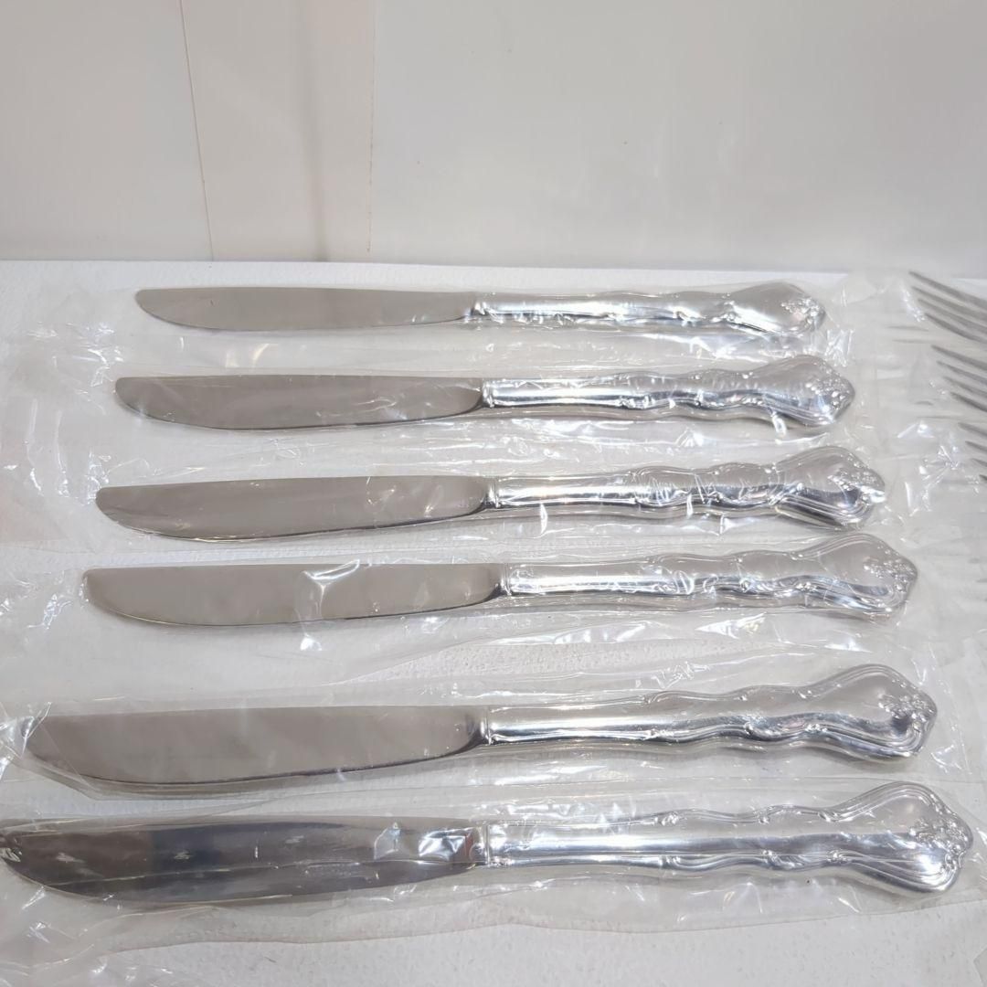 ノリタケ カトラリー スプーン フォーク ナイフ 18-8 sylvia 32本