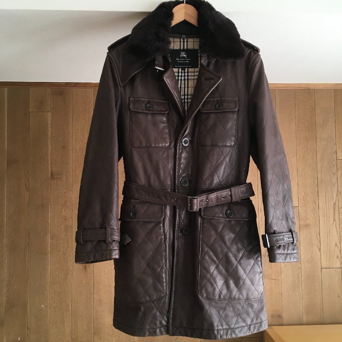 美品 BURBERRY BLACK LABEL（バーバリーブラックレーベル