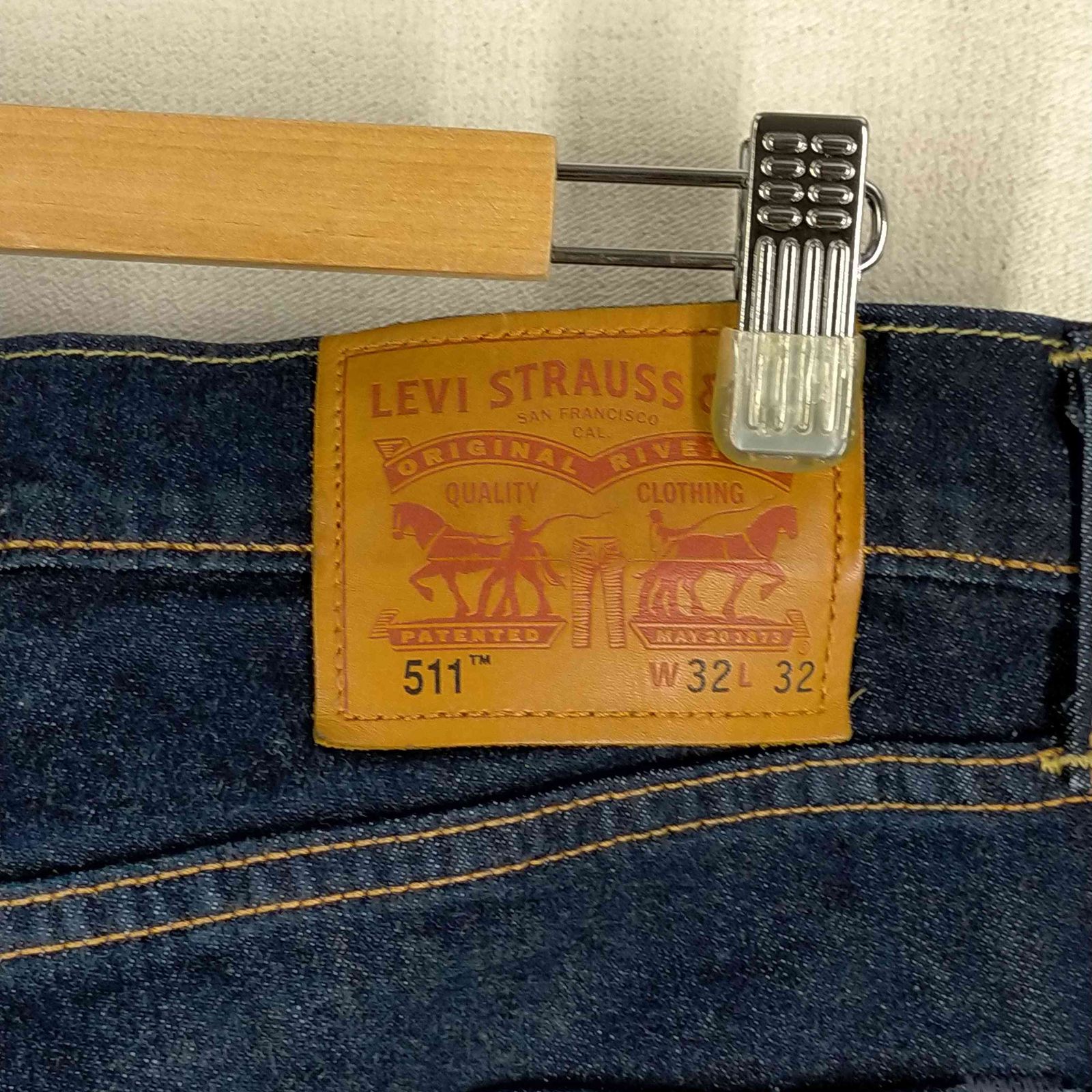 リーバイス Levis ボタン裏刻印3496 511 デニムパンツ メンズ 32X32