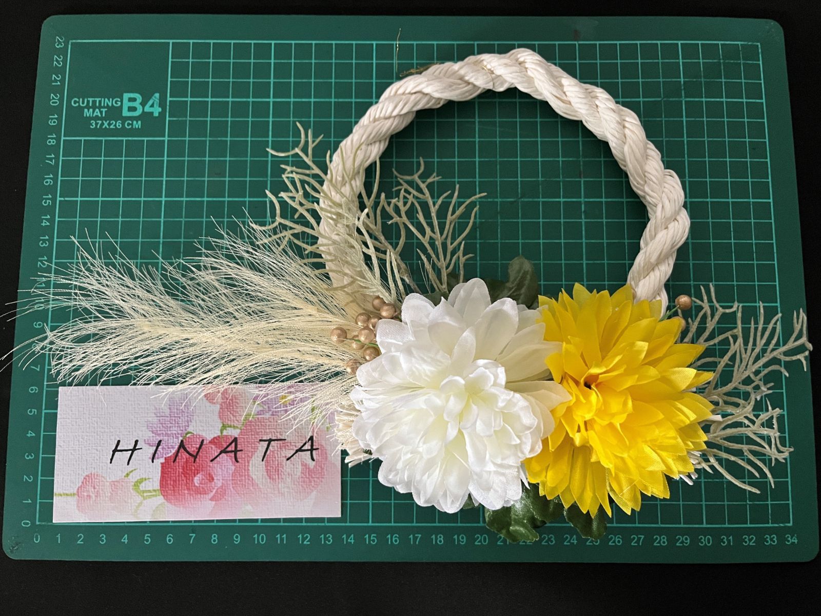 しめ縄リースお正月飾りNo.17