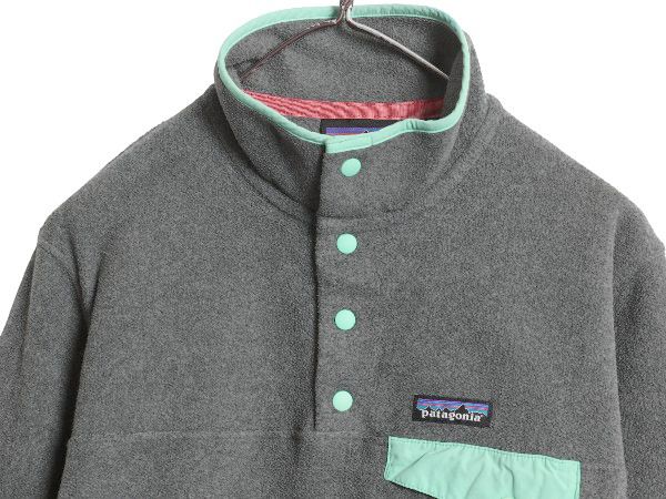 なクーポン配布中! パタゴニア ライトウェイト シンチラ スナップT レディース M 17年製 フリース プルオーバー ジャケット ブルゾン ジャンパー アウトドア