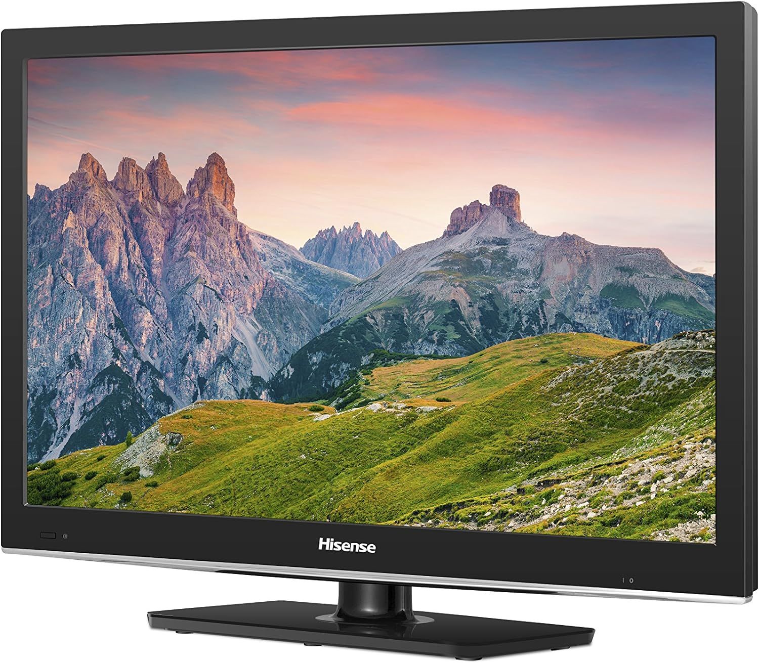 【動作確認済】【中古】本体・リモコンのみ ハイセンス 24V型 液晶テレビ HS24A220 ハイビジョン ブラック 2015年製