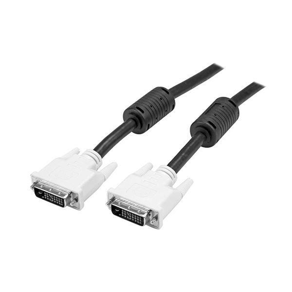 まとめ StarTech.com DVI-Dデュアルリンクケーブル ブラック 2m オス オス DVIDDMM2M 1本 ×3セット