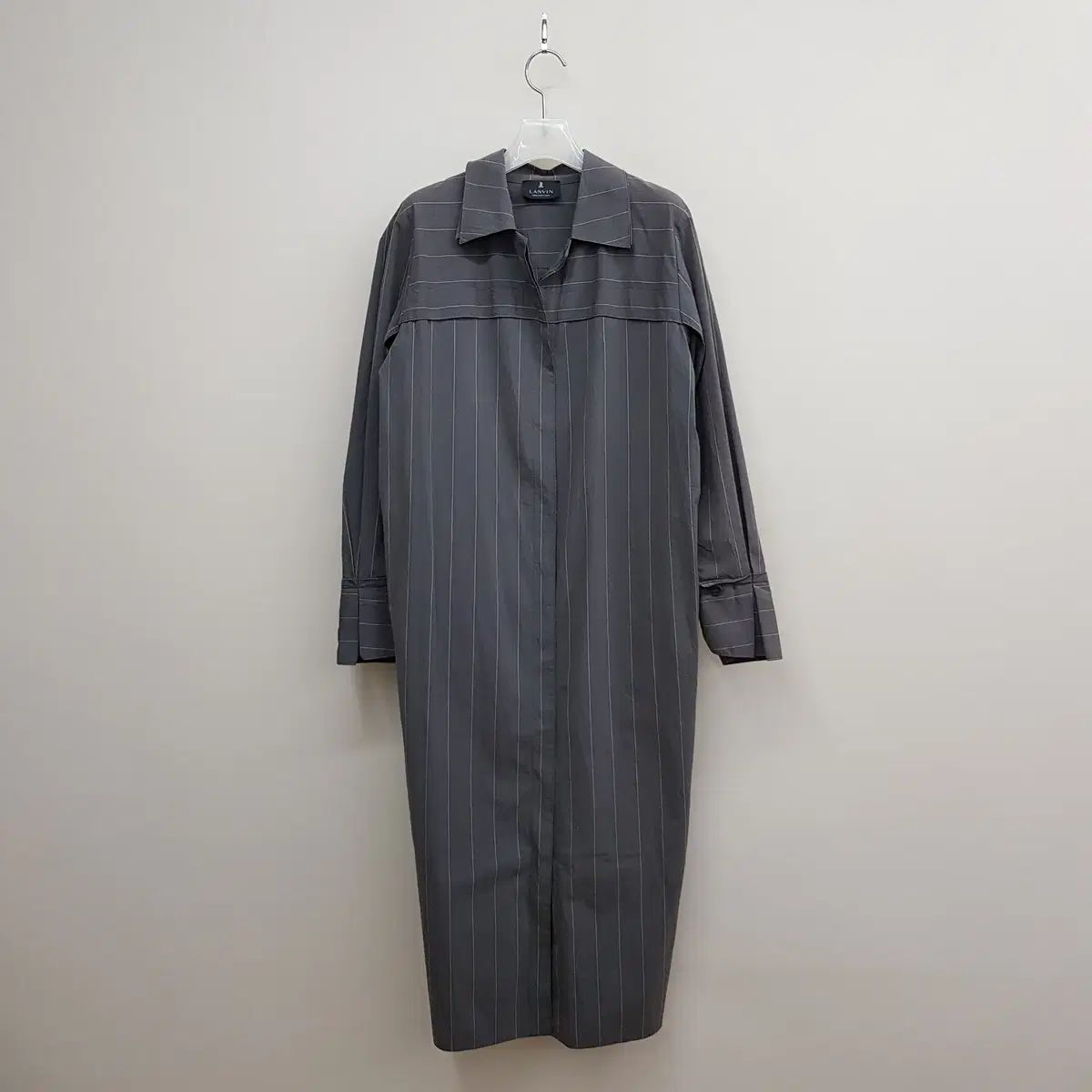 The HANDSOME LANVIN ランバン 20SS シャツ オーバーサイズ ロング丈ワンピース S サイズ