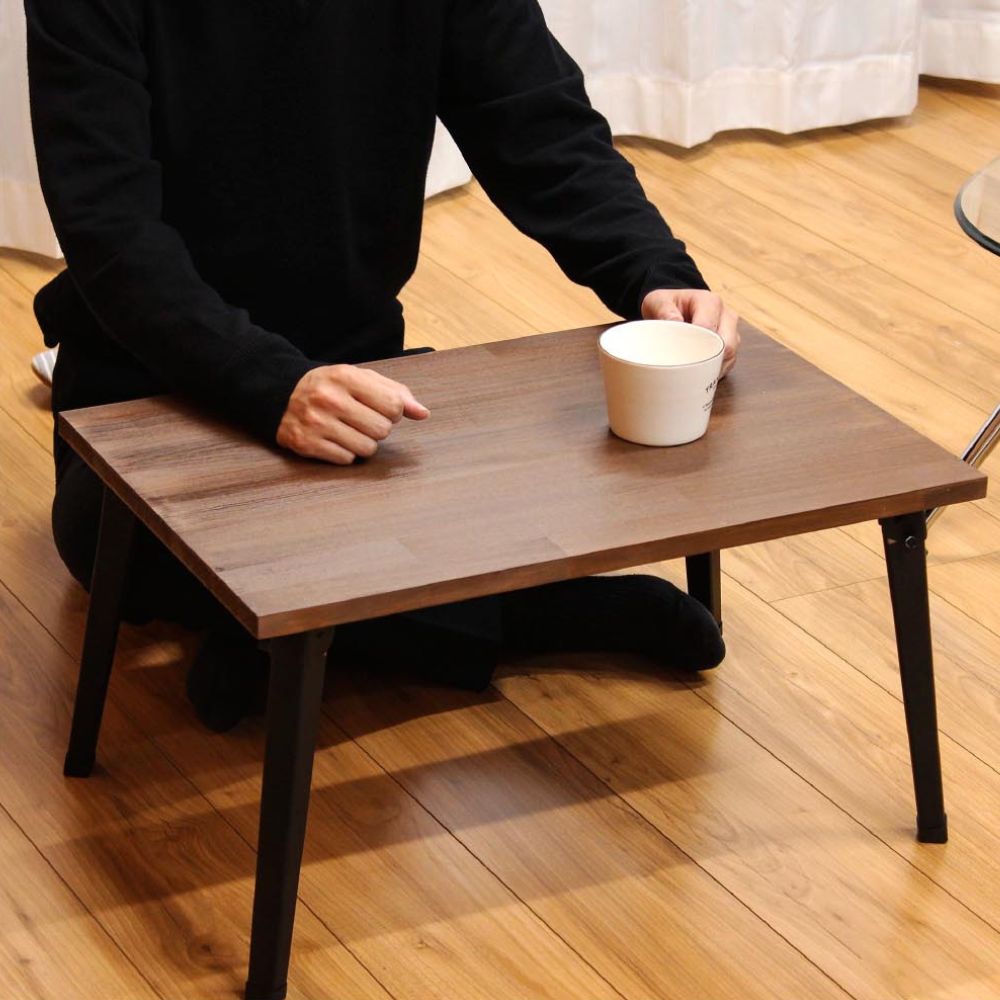 DIY部材】折りたたみ テーブル脚 脚のみ ローテーブル用 アイアン 