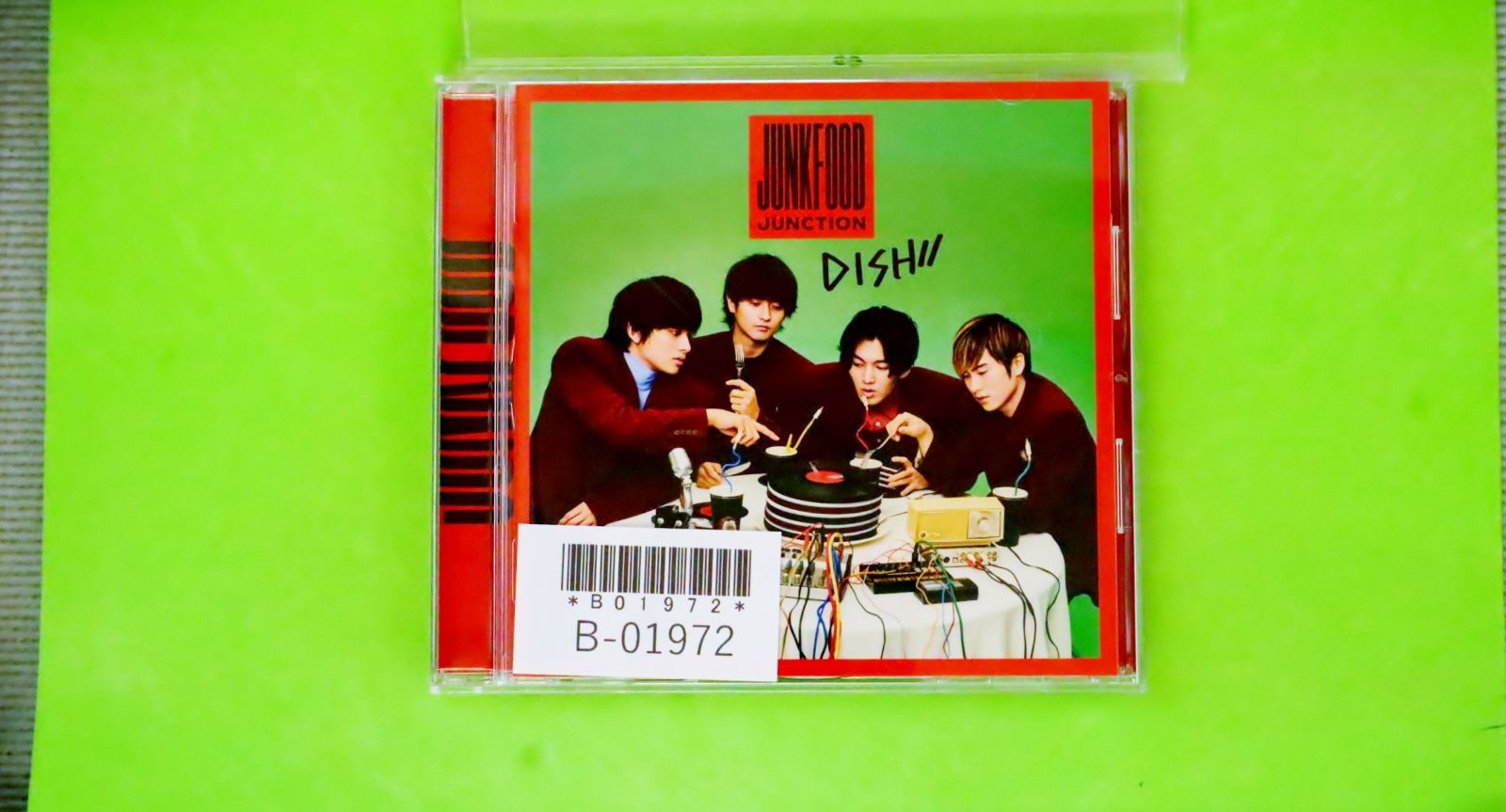 邦楽 Junkfood Junction DISH// DVD DISH// 3rd ALBUM「Junkfood Junction」アートワーク 及び 商品