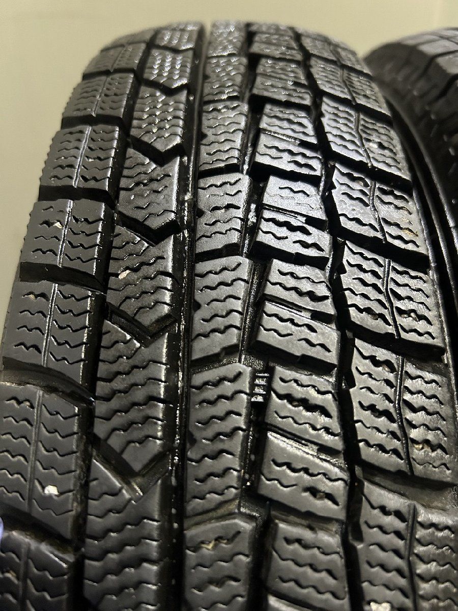 DUNLOP WINTER MAXX WM02 145 80R13 13インチ スタッドレス 4本 20年製 バリ溝 N-BOX モコ キャロル プレオ MRワゴン スペーシア等 KTG379
