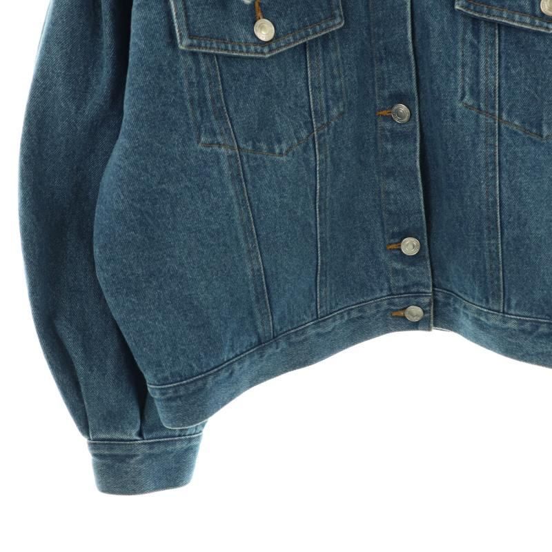 bow.a DENIM JACKET デニムジャケット ボウエー bow.a DENIM JACKET デニムジャケット ビッグカラー F