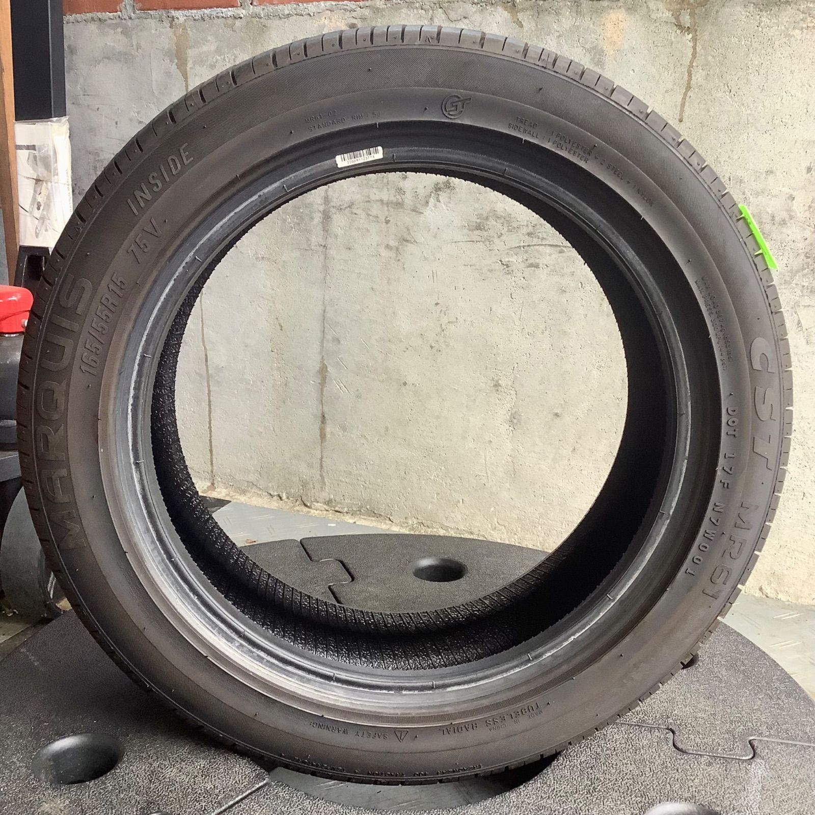 送料込み］165/55R15 CST MR61 中古タイヤ1本 - メルカリ