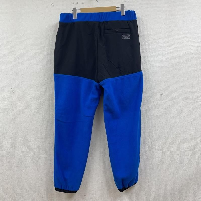 MERRELL メレル パンツ ワークパンツ、ペインターパンツ ベルト付き アウトドア フリース ロング パンツ ロゴ プリント