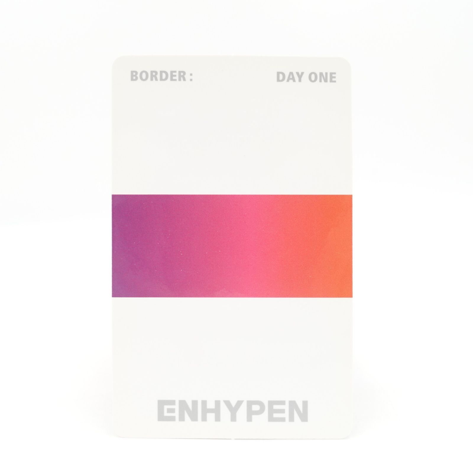 ENHYPEN ソンフン BORDER:DAY ONE トレカ フォト カード