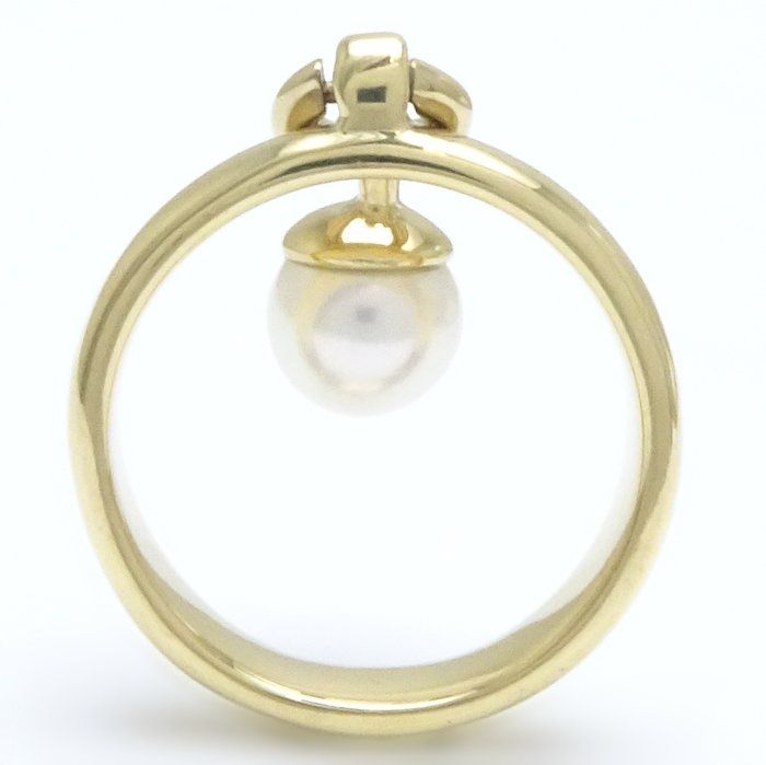 ティファニー TIFFANY&Co. ドアノック パール リング 指輪 12.5号 真珠 